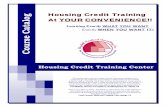 Online Training Center - tax credit