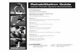 Rehabilitation Guide - University of Wisconsin Hospital and Clinics