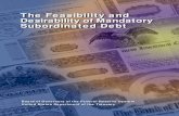 The Feasibility and Desirability of Mandatory Subordinated Debt