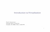 Intro to Virtualization