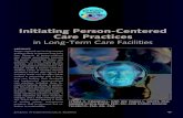 Initiating Person-centered care Practices