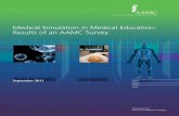Medical Simulation in Medical Education: Results of an AAMC Survey