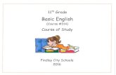 Basic English - Findlay High School