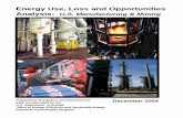 Energy Use, Loss and Opportunities - Department of Energy