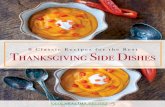 8 Classic Recipes for the Best Thanksgiving Side Dishes