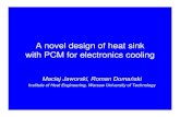 A novel design of heat sink with PCM for electronics cooling