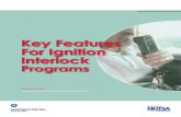 Key Features for Ignition Interlock Programs