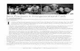Best Practices in Intergenerational Faith Formation