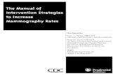 The Manual of Intervention Strategies to Increase Mammography Rates