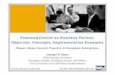 Finance&Control as Business Partner: Objective, Concepts