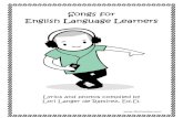 Songs for Songs for English Language LearnersEnglish Language Learners
