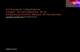 VMware vSphere® High Availability 5.0 Deployment Best Practices