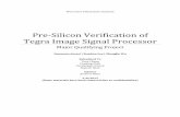 Pre-Silicon Verification of Tegra Image Signal Processor