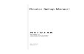 Router Setup Manual - Computer Networking Products & Equipment