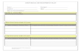 Individual Development Plan Template - Office of Grant and