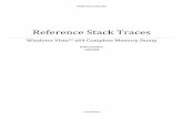 Reference Stack Traces