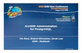 ArcSDE Administration for PostgreSQL