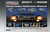 2007-2008 Diesel Sales Reference Manual -