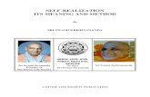 Self-Realization Its Meaning and Method - The Divine Life Society