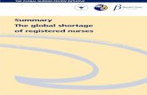 Summary The global shortage of registered nurses