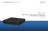 Wireless-G Home Router with SpeedBurst - SysNet Center
