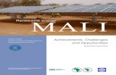 Mali - Renewable Energy - Achievements, Challenges and Opportunities