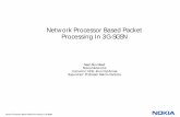 Network Processor Based Packet Processing In 3G-SGSN