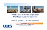 Wet FGD Chemistry and Performance Factors
