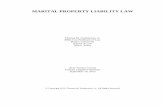 MARITAL PROPERTY LIABILITY LAW - Baylor University | A Nationally