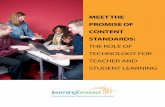 Meet the Promise of Content Standards: The Role of Technology for
