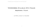 TOSHIBA Pocket PC Flash Update Tool