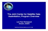 The Joint Center for Satellite Data Assimilation; Program Overview