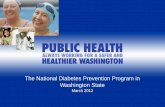 The National Diabetes Prevention Program in Washington State
