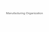 Manufacturing Organization - UW Courses Web Server