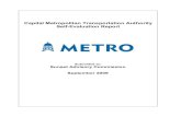 Capital Metropolitan Transportation Authority Self-Evaluation Report