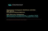 Genesys Compact Edition (GCE) SIP R1.0 SIP Server Solution under