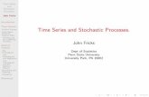 Time Series and Stochastic Processes. - Center for Astrostatistics