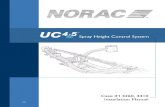 Case IH 4260, 4410 Installation Manual - NORAC Systems · 2017. 2. 27. · M02 UC4.5-BC-CS1-INST MANUAL INSTALLATION UC4.5 CASE IH 4260, 4410 1 M06 45015 ANTI-SEIZE LUBRICANT KIT