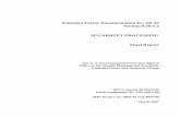 Emission Factor Documentation for AP-42 SUGARBEET PROCESSING Final