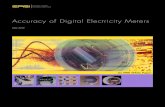 Accuracy of Digital Electricity Meters - Smart Grid Technology for