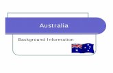 Australia Background information 2008