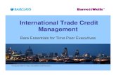 International Trade Credit Management