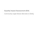 Equality Impact Assessment (EIA) Community Legal Advice Services