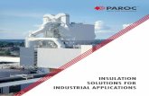 Solutions for Industrial Insulation - Paroc stone wool insulation