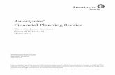 Update to Ameriprise Financial Planning Service Client Disclosure