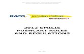 2013 SMILIE PUSHCART RULES AND REGULATIONS