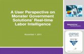 Monster Real-time Labor Intelligence