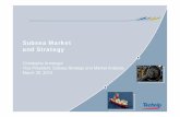 Subsea Market & Strategy
