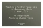 Teaching a Feminist Perspective on Mainstream Media to Young Girls
