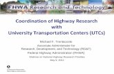 Coordination of Highway Research with University Transportation